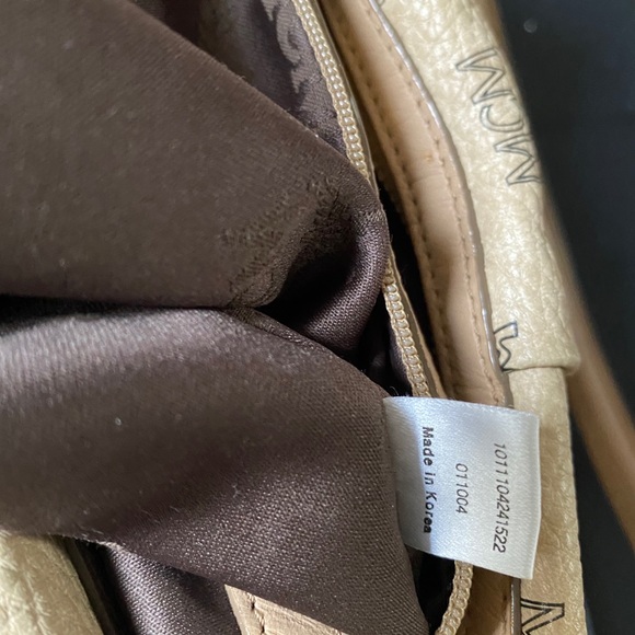 MCM Cream/Beige Vicetos handbag - Picture 2 of 5
